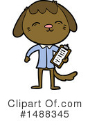 Dog Clipart #1488345 by lineartestpilot