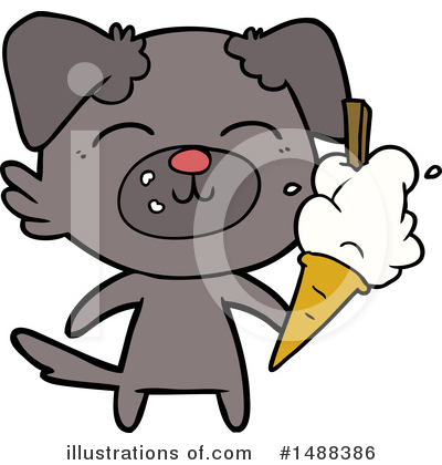Royalty-Free (RF) Dog Clipart Illustration by lineartestpilot - Stock Sample #1488386