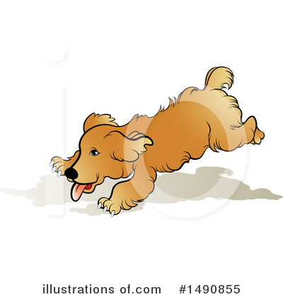 Royalty-Free (RF) Dog Clipart Illustration by Lal Perera - Stock Sample #1490855