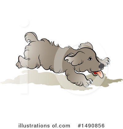 Royalty-Free (RF) Dog Clipart Illustration by Lal Perera - Stock Sample #1490856