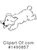 Dog Clipart #1490857 by Lal Perera