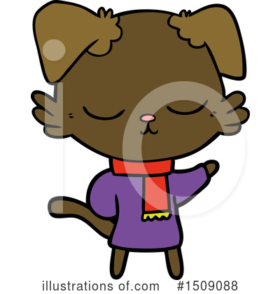 Royalty-Free (RF) Dog Clipart Illustration by lineartestpilot - Stock Sample #1509088
