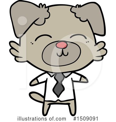 Royalty-Free (RF) Dog Clipart Illustration by lineartestpilot - Stock Sample #1509091