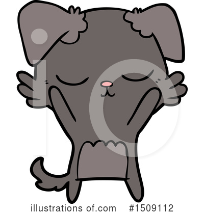 Royalty-Free (RF) Dog Clipart Illustration by lineartestpilot - Stock Sample #1509112