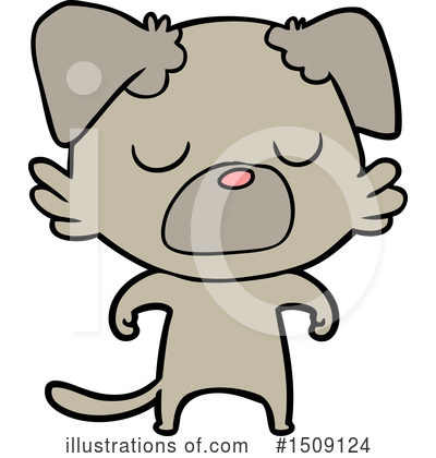 Royalty-Free (RF) Dog Clipart Illustration by lineartestpilot - Stock Sample #1509124