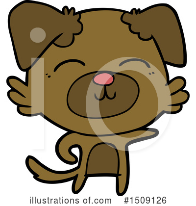 Royalty-Free (RF) Dog Clipart Illustration by lineartestpilot - Stock Sample #1509126