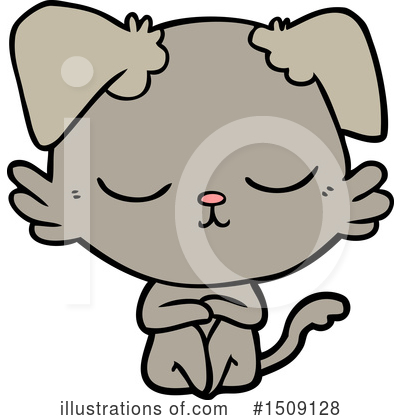 Royalty-Free (RF) Dog Clipart Illustration by lineartestpilot - Stock Sample #1509128