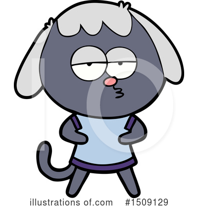 Royalty-Free (RF) Dog Clipart Illustration by lineartestpilot - Stock Sample #1509129