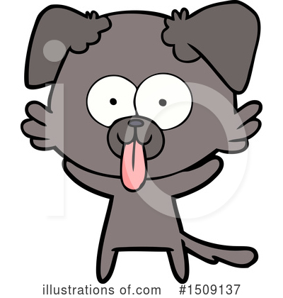 Royalty-Free (RF) Dog Clipart Illustration by lineartestpilot - Stock Sample #1509137