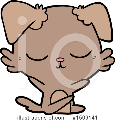 Royalty-Free (RF) Dog Clipart Illustration by lineartestpilot - Stock Sample #1509141