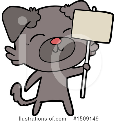 Royalty-Free (RF) Dog Clipart Illustration by lineartestpilot - Stock Sample #1509149