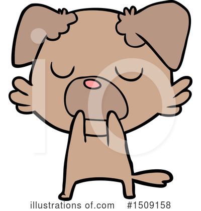 Royalty-Free (RF) Dog Clipart Illustration by lineartestpilot - Stock Sample #1509158