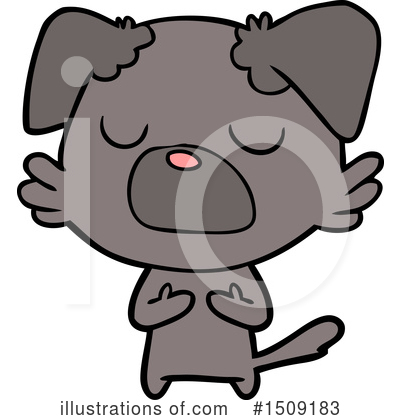 Royalty-Free (RF) Dog Clipart Illustration by lineartestpilot - Stock Sample #1509183