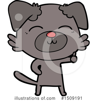 Royalty-Free (RF) Dog Clipart Illustration by lineartestpilot - Stock Sample #1509191