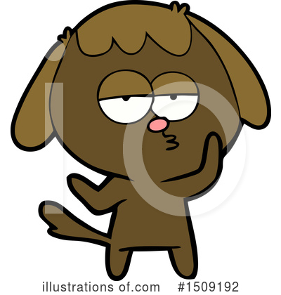 Royalty-Free (RF) Dog Clipart Illustration by lineartestpilot - Stock Sample #1509192