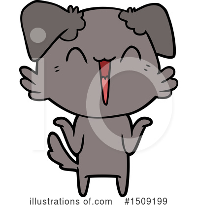 Royalty-Free (RF) Dog Clipart Illustration by lineartestpilot - Stock Sample #1509199