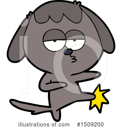 Royalty-Free (RF) Dog Clipart Illustration by lineartestpilot - Stock Sample #1509200