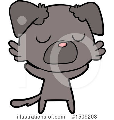 Royalty-Free (RF) Dog Clipart Illustration by lineartestpilot - Stock Sample #1509203
