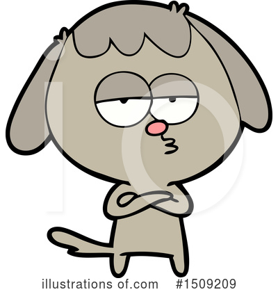Royalty-Free (RF) Dog Clipart Illustration by lineartestpilot - Stock Sample #1509209
