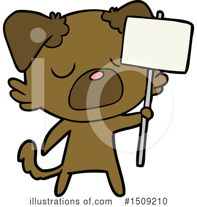 Royalty-Free (RF) Dog Clipart Illustration by lineartestpilot - Stock Sample #1509210