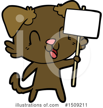 Royalty-Free (RF) Dog Clipart Illustration by lineartestpilot - Stock Sample #1509211