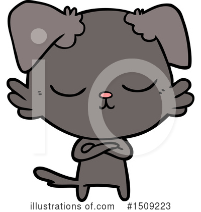 Royalty-Free (RF) Dog Clipart Illustration by lineartestpilot - Stock Sample #1509223