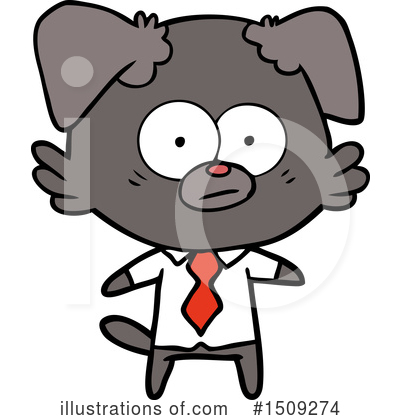 Royalty-Free (RF) Dog Clipart Illustration by lineartestpilot - Stock Sample #1509274