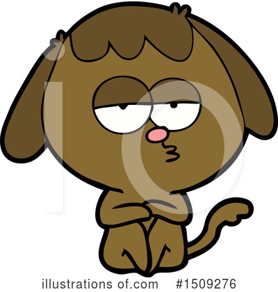 Royalty-Free (RF) Dog Clipart Illustration by lineartestpilot - Stock Sample #1509276