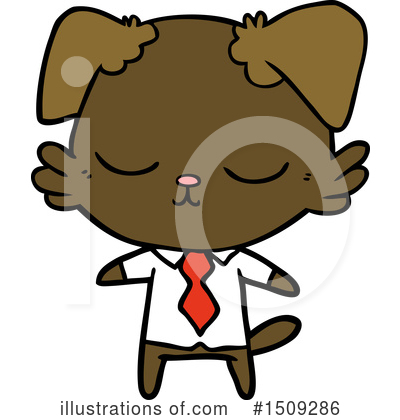 Royalty-Free (RF) Dog Clipart Illustration by lineartestpilot - Stock Sample #1509286