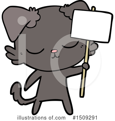 Royalty-Free (RF) Dog Clipart Illustration by lineartestpilot - Stock Sample #1509291