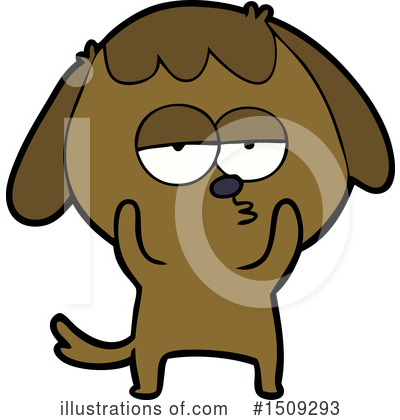 Royalty-Free (RF) Dog Clipart Illustration by lineartestpilot - Stock Sample #1509293