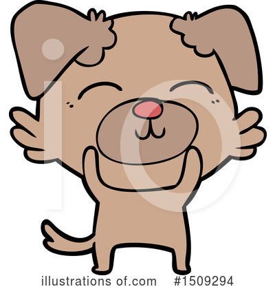 Royalty-Free (RF) Dog Clipart Illustration by lineartestpilot - Stock Sample #1509294