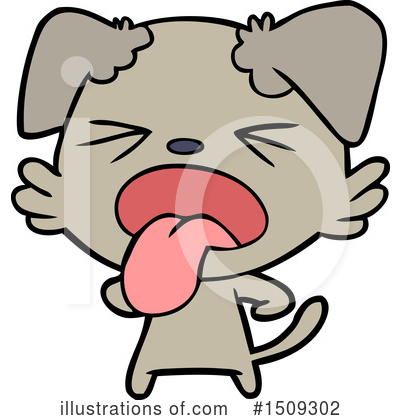 Royalty-Free (RF) Dog Clipart Illustration by lineartestpilot - Stock Sample #1509302