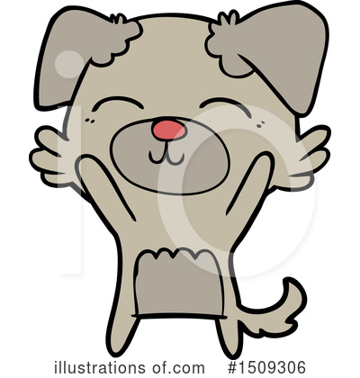 Royalty-Free (RF) Dog Clipart Illustration by lineartestpilot - Stock Sample #1509306