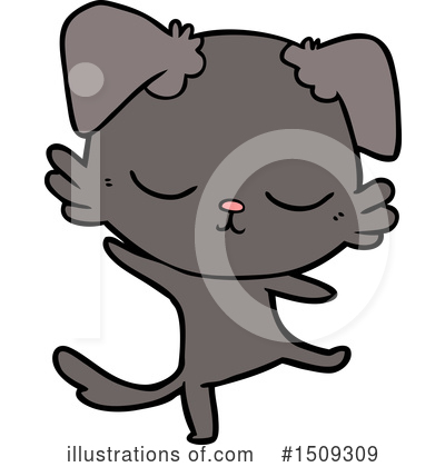 Royalty-Free (RF) Dog Clipart Illustration by lineartestpilot - Stock Sample #1509309