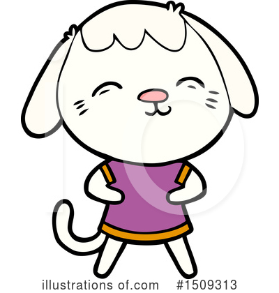 Royalty-Free (RF) Dog Clipart Illustration by lineartestpilot - Stock Sample #1509313