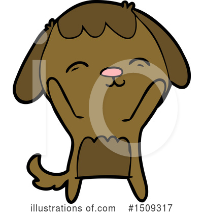 Royalty-Free (RF) Dog Clipart Illustration by lineartestpilot - Stock Sample #1509317