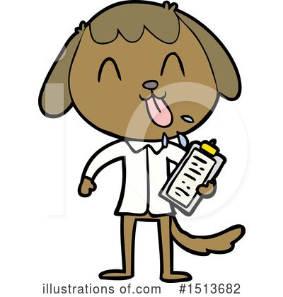 Royalty-Free (RF) Dog Clipart Illustration by lineartestpilot - Stock Sample #1513682