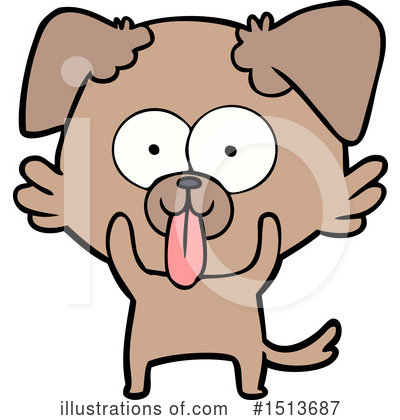 Royalty-Free (RF) Dog Clipart Illustration by lineartestpilot - Stock Sample #1513687