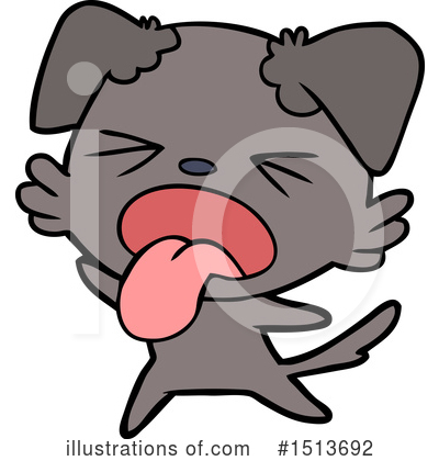 Royalty-Free (RF) Dog Clipart Illustration by lineartestpilot - Stock Sample #1513692