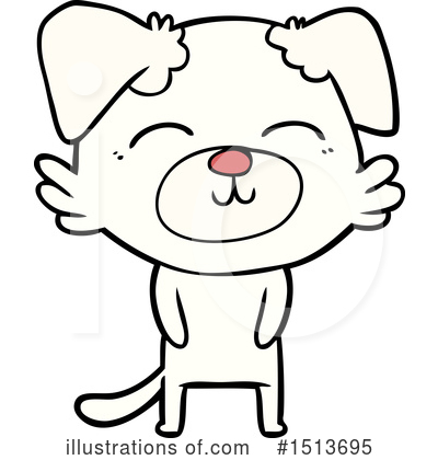 Royalty-Free (RF) Dog Clipart Illustration by lineartestpilot - Stock Sample #1513695