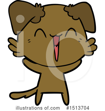 Royalty-Free (RF) Dog Clipart Illustration by lineartestpilot - Stock Sample #1513704