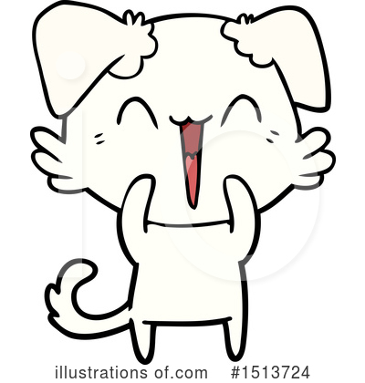 Royalty-Free (RF) Dog Clipart Illustration by lineartestpilot - Stock Sample #1513724