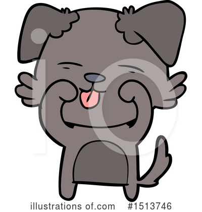 Royalty-Free (RF) Dog Clipart Illustration by lineartestpilot - Stock Sample #1513746