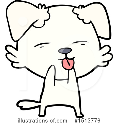 Royalty-Free (RF) Dog Clipart Illustration by lineartestpilot - Stock Sample #1513776