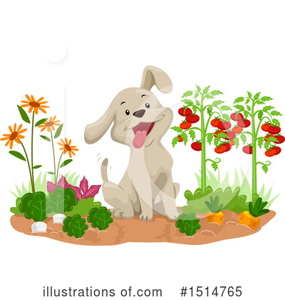 Royalty-Free (RF) Dog Clipart Illustration by BNP Design Studio - Stock Sample #1514765