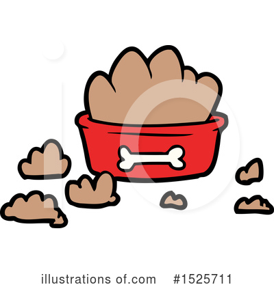 Dog Food Clipart #1525711 by lineartestpilot