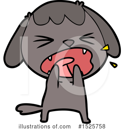 Royalty-Free (RF) Dog Clipart Illustration by lineartestpilot - Stock Sample #1525758