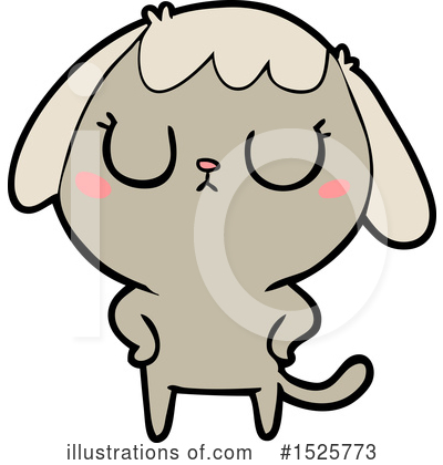 Royalty-Free (RF) Dog Clipart Illustration by lineartestpilot - Stock Sample #1525773