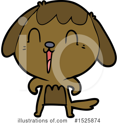 Royalty-Free (RF) Dog Clipart Illustration by lineartestpilot - Stock Sample #1525874